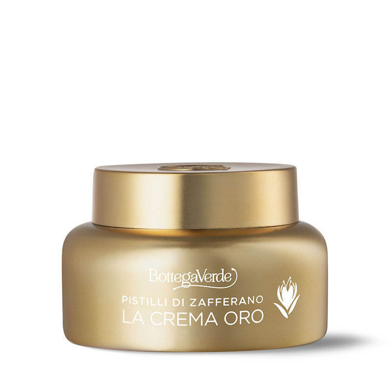 Pistilli di Zafferano - La crema oro - Tratamiento facial de día y de noche - antiedad global - con pistilos de Azafrán y Sun'Chronize a base de flores de Azafrán (50 ml) - todo tipo de pieles
