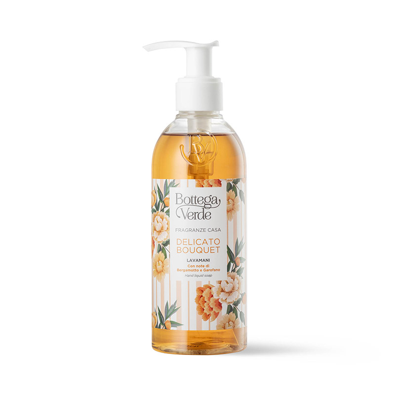 Fragranze Casa - Delicato Bouquet - Hand liquid soap with Bergamot and Carnation notes (250 ml)