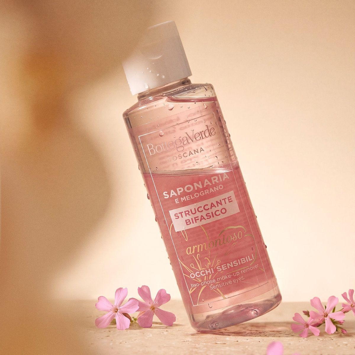 SAPONARIA AND POMEGRANATE - Two-phase make-up remover - sensitive eyes - balanced (100 ml)