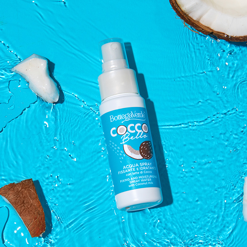 Cocco bello - Acqua spray - fissante e idratante, con latte di Cocco