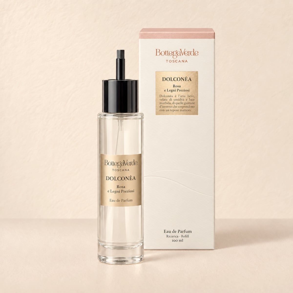 Dolcon&egrave;a - ROSA  E LEGNI PREZIOSI - Eau de Parfum - refill