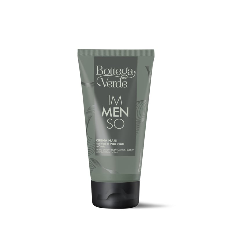 Hand cream with Green Pepper and Leather notes (75 ml)