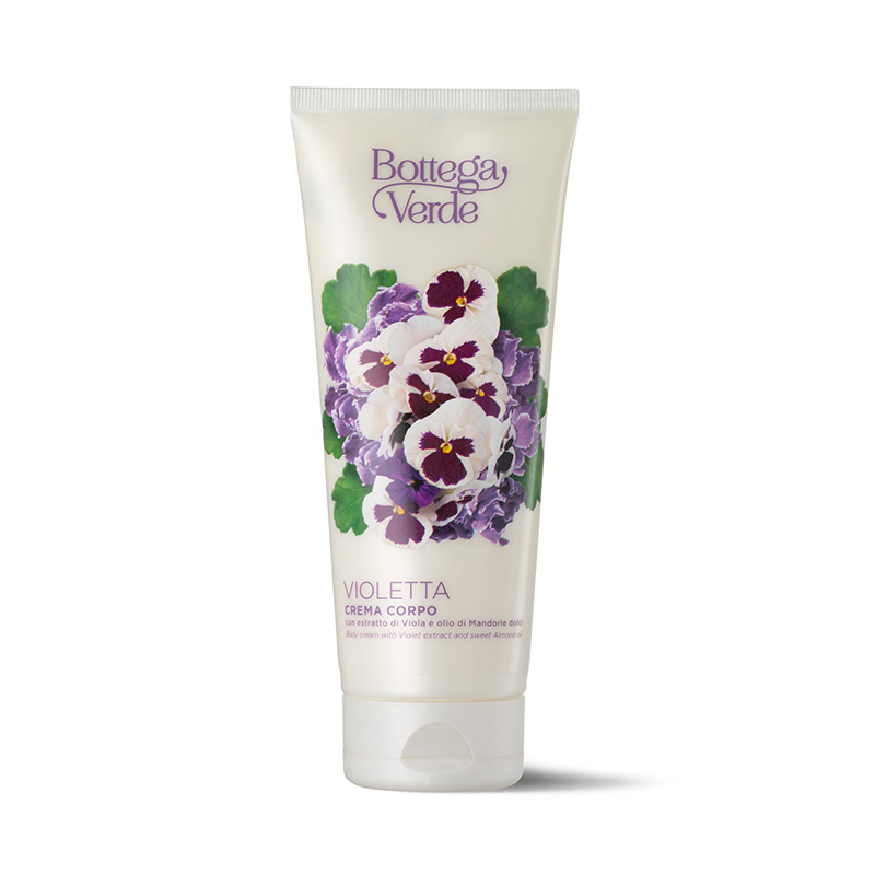Violetta - Body Cream with Violet Extract and Sweet Almond Oil (200 ml)