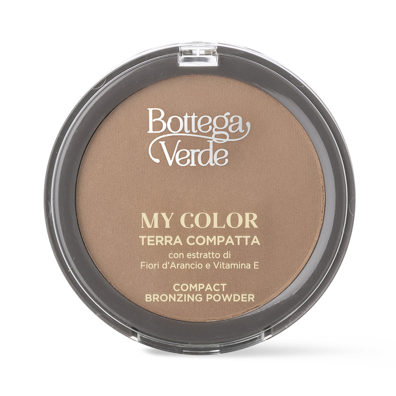 My color - Terra compatta  -  con estratto di Fiori d'Arancio e Vitamina E - effetto abbronzatura naturale