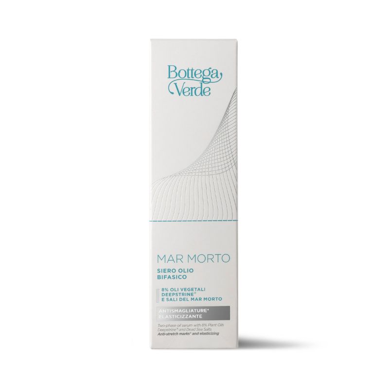Two-phase oil serum - 8% Plant Oils, Deepstrine and Dead Sea Salts (100 ml) - anti-stretch marks* and elasticizing