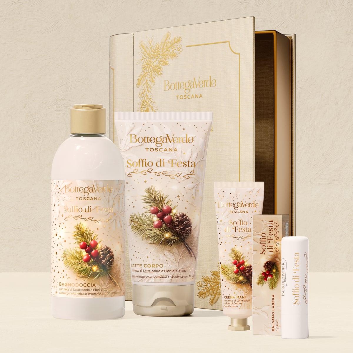 Soffio di Festa book gift set