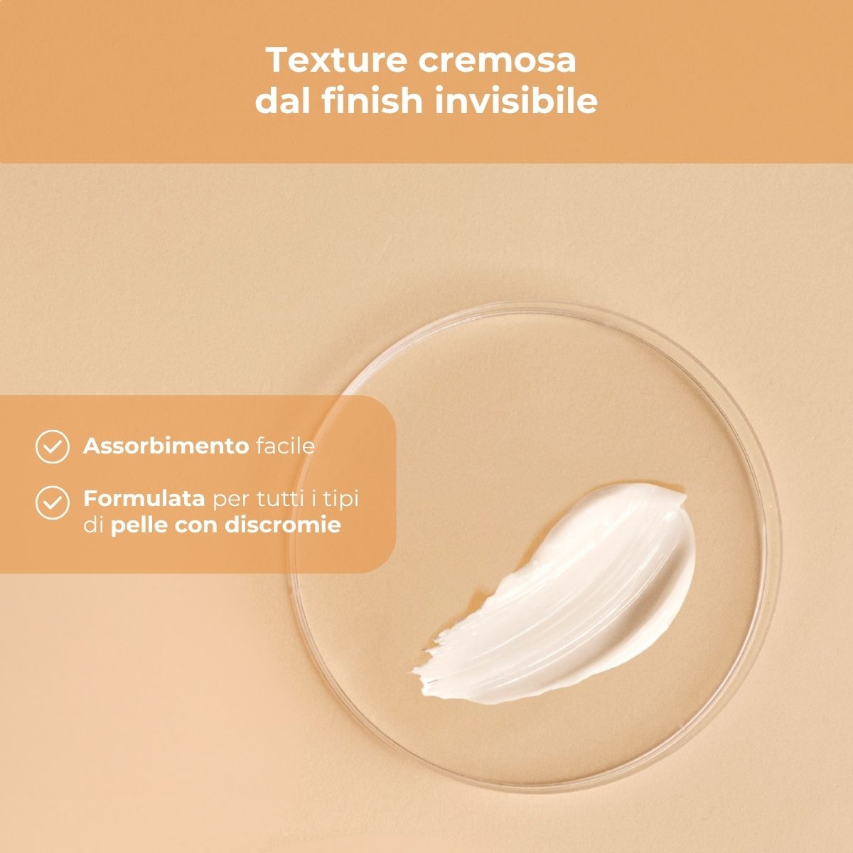 Vitamina C + Biancospino - Ricarica Crema viso giorno idratante antimacchia SPF50 - con Vitamina C, Biancospino e Cybright - riduce l'intensit&agrave; delle macchie