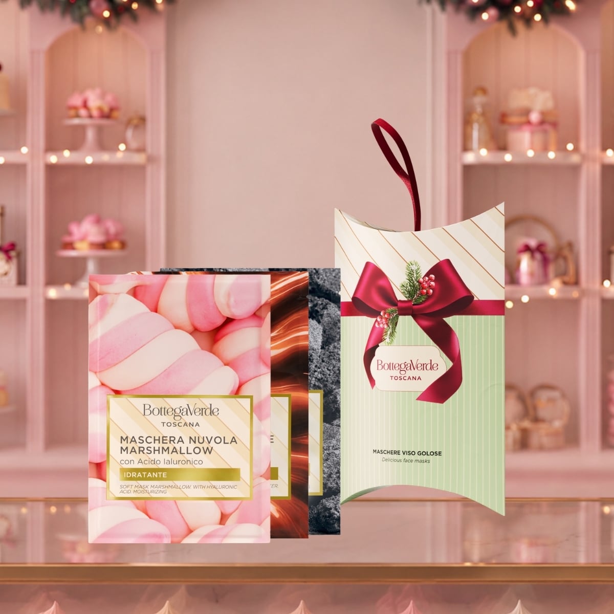 Delicious face masks gift set