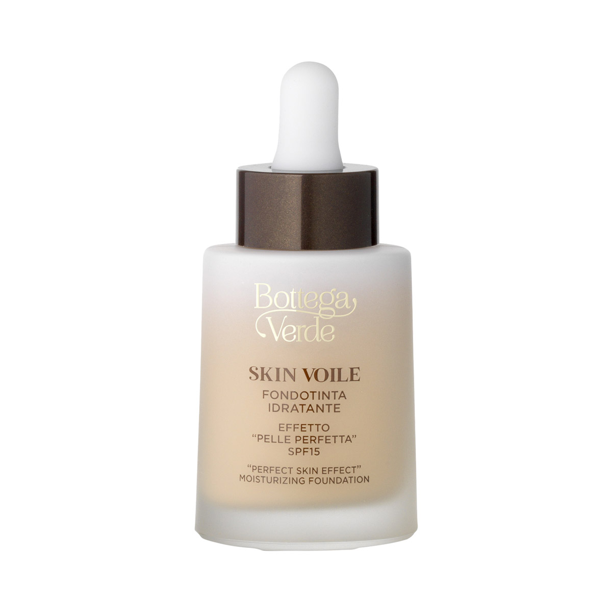 Skin Voile ¿Perfect Skin Effect¿ Moisturizing Foundation with Hyaluronic Acid and Viola Tricolor, SPF15 (25 ml)