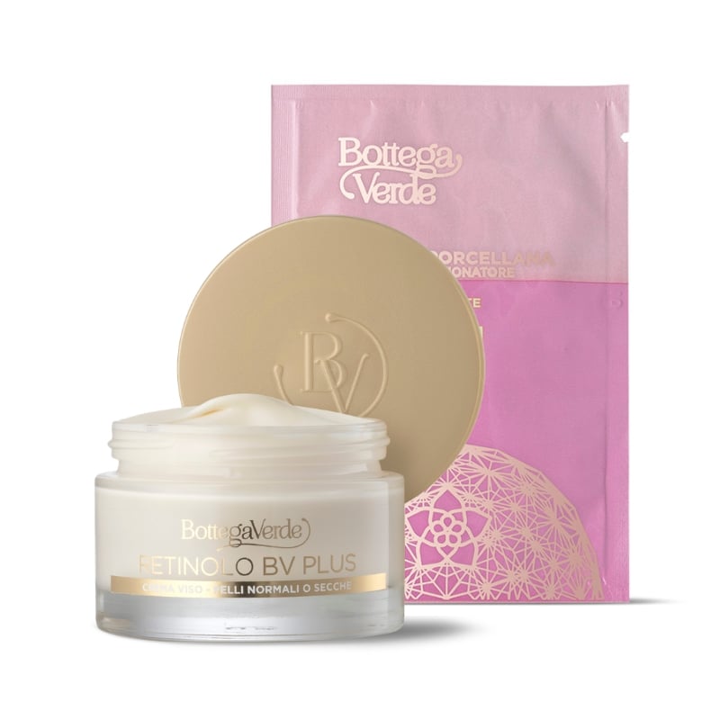 Retinolo Face cream + Fiori di Porcellana Face musk Offer