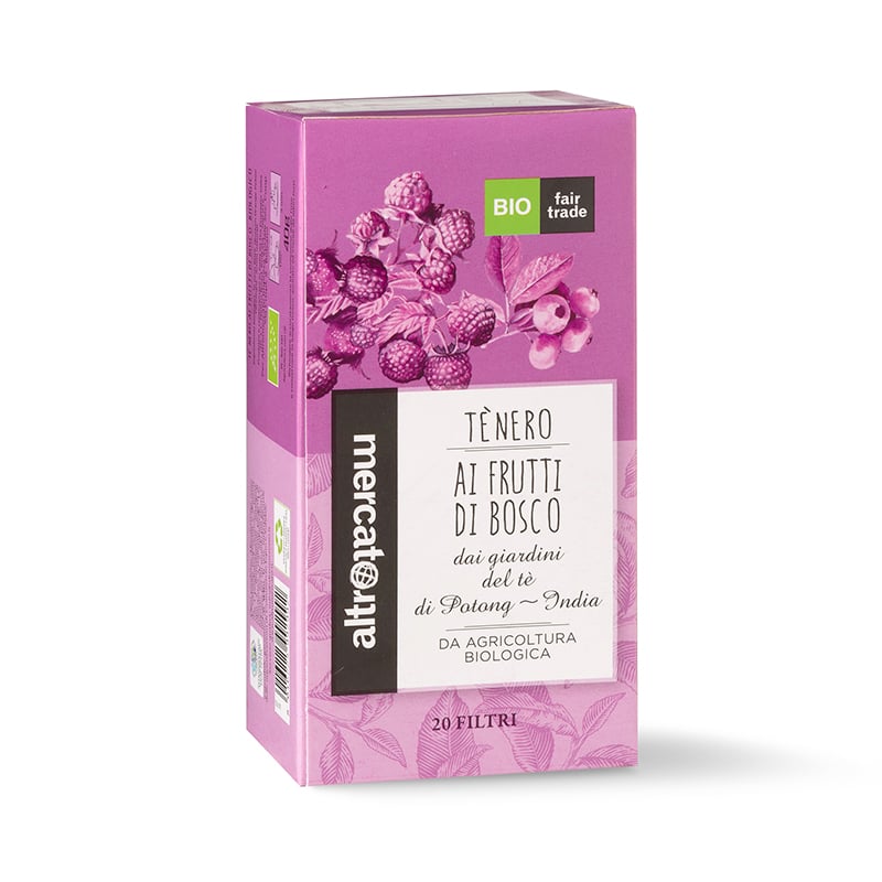 ALTROMERCATO Tè nero frutti di bosco - bio -