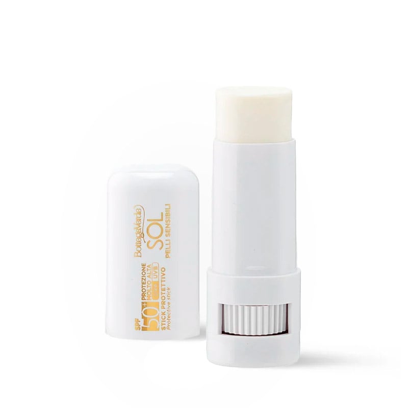 SOL pelli sensibili - Stick protettivo - effetto barriera - con olio di Jojoba - protezione specifica per pelli sensibili - protezione molto alta SPF50+ - water resistant