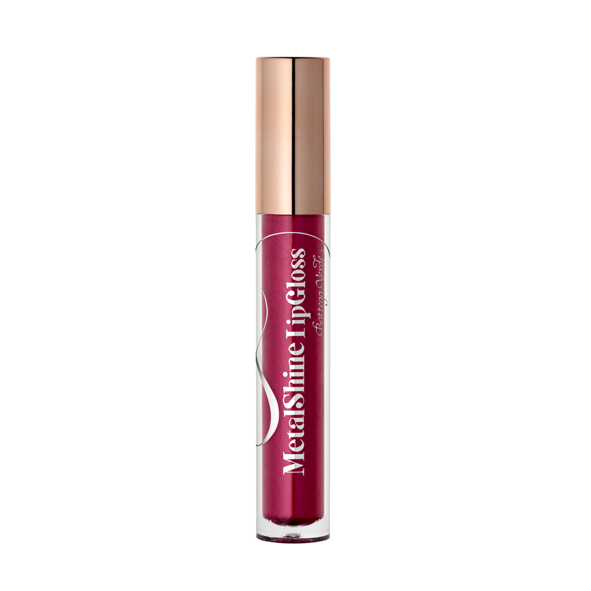 Metal shine - Lipgloss metallizzato con estratto di fiore di Porcellana - ciclamino