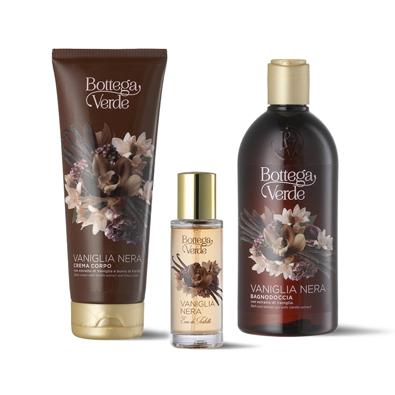 Offerta Vaniglia nera - Bagnodoccia, Crema corpo, Eau de toilette