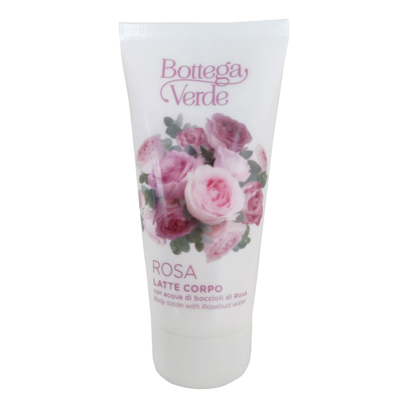 Rosa - Latte corpo con acqua di boccioli di Rosa