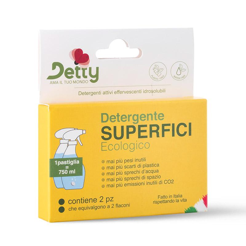 DETTY - Detergente Superfici Ecologico