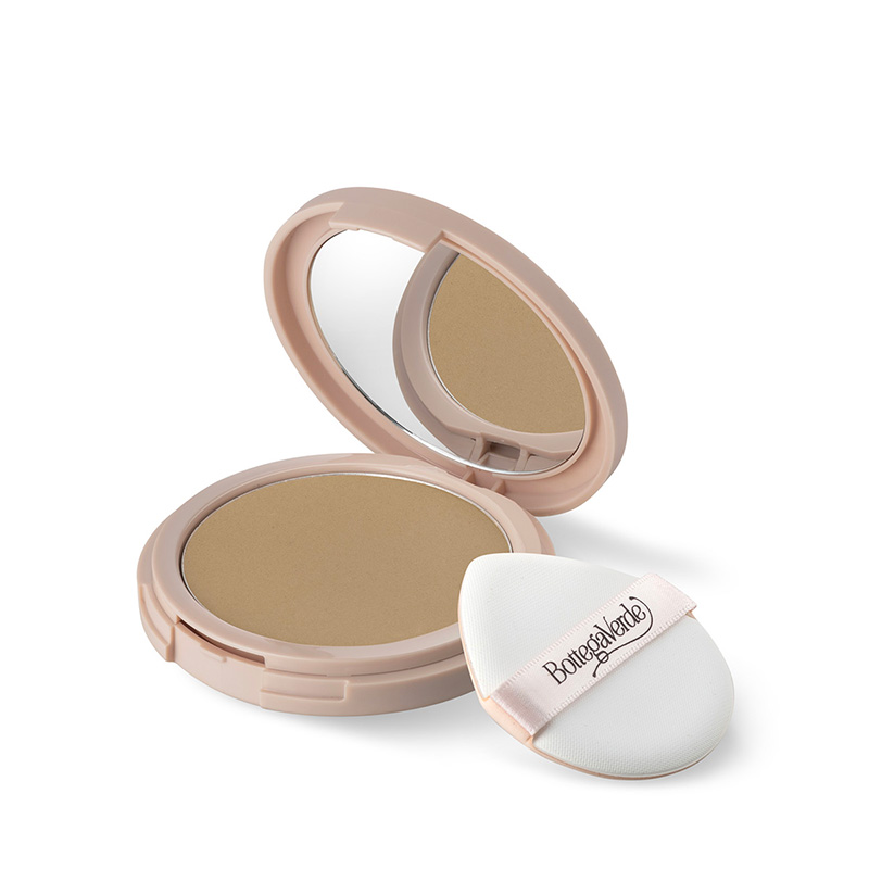 d'Amore d'Accordo - Fondotinta compatto wet & dry con Niacinamide ed estratto di Ginger - mandorla
