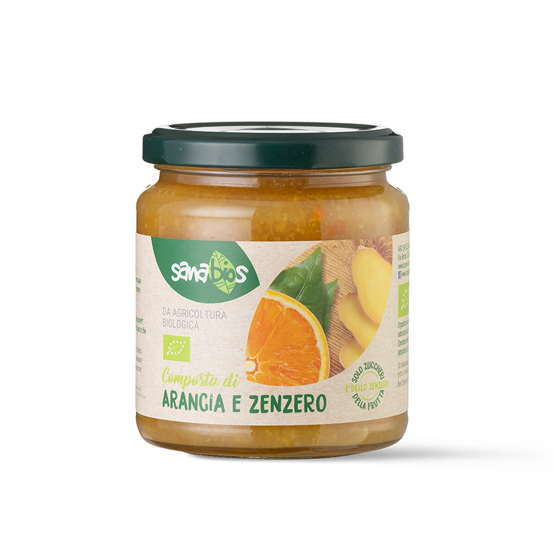 SANABIOS Composta di Arancia e Zenzero
