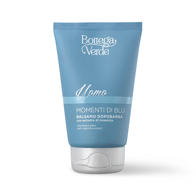 Momenti di Blu - Aftershave balm with Absinthe extract (75 ml)