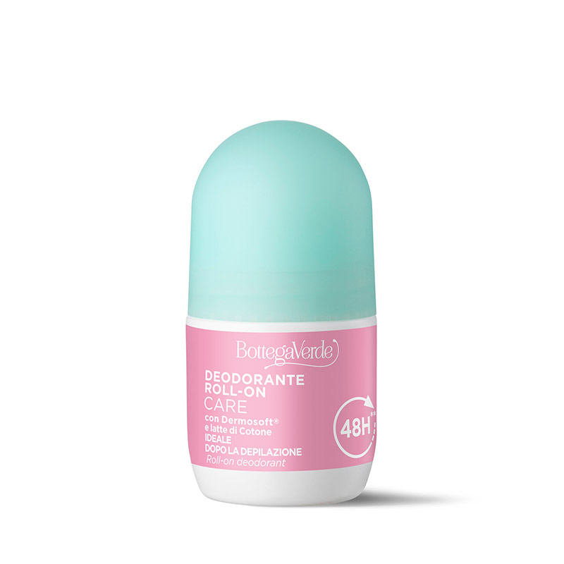 Image of Bottega Verde CARE - Deodorante roll-on con Dermosoft® e latte di Cotone (50 ml)013