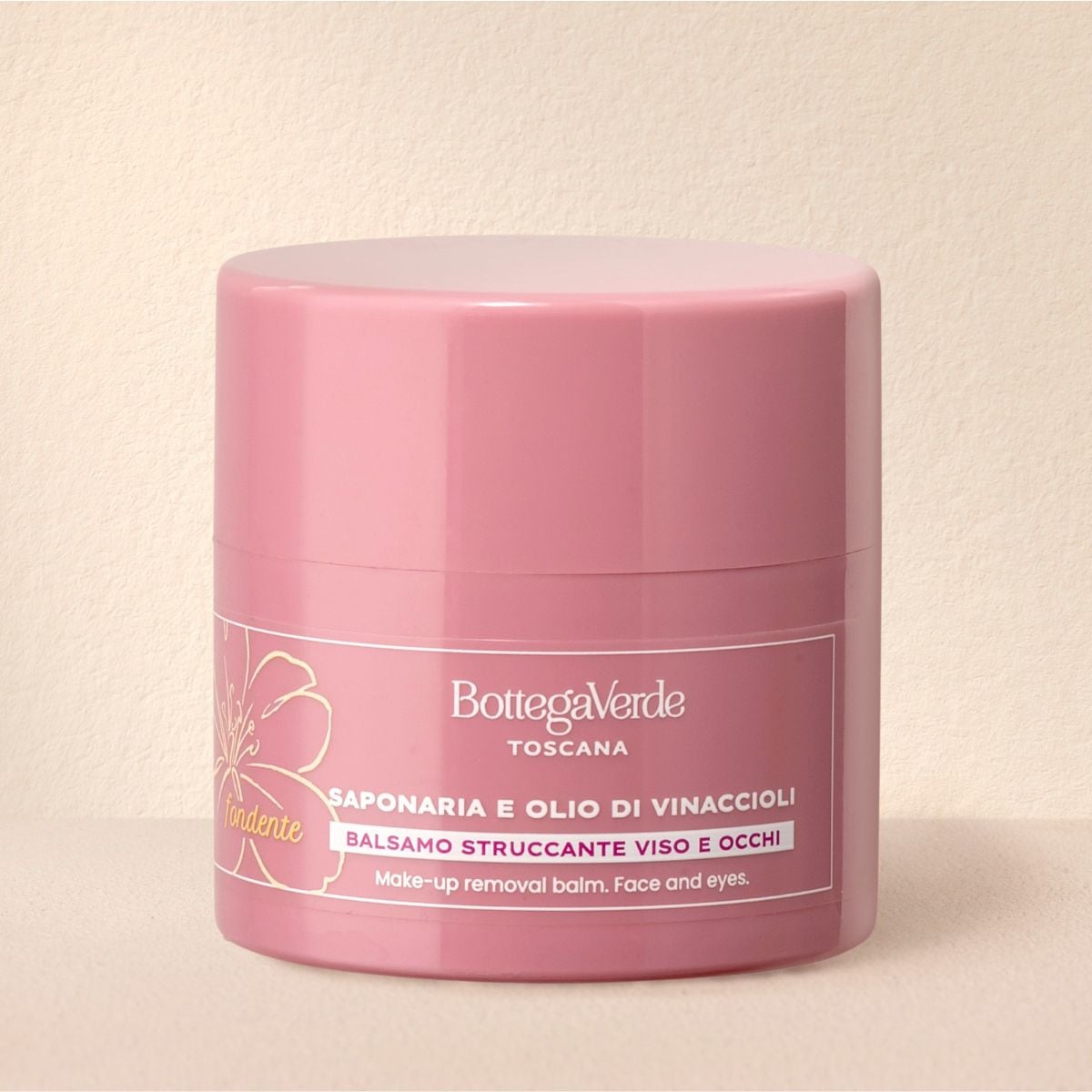 SAPONARIA AND GRAPE-SEED OIL - Make-up removal balm - face and eyes - melting (45 ml)