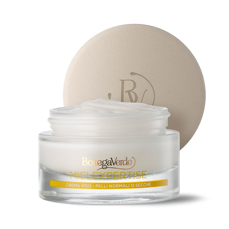 Mielexpertise - Day face cream - revitalising and protective anti-wrinkle cream - with Cuore di Miele and Pluridefence (50 ml) - normal or dry skin
