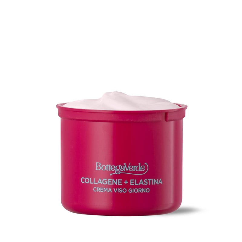 Image of Bottega Verde Collagene + Elastina - Ricarica Crema viso giorno elasticizzante antirughe con Phytocollagen e Skinectura - tutti i tipi di pelle013