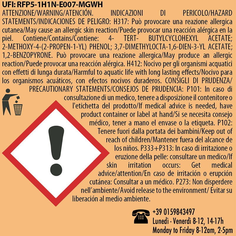 Bucato al sole - Profuma bucato con note di Vaniglia