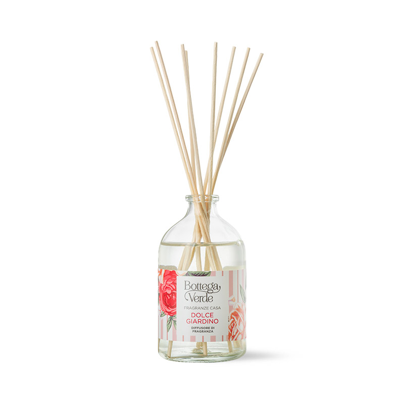 Fragranze Casa - Dolce Giardino - Difusor de Fragancia con notas de Granada y Vainilla (100 ml)