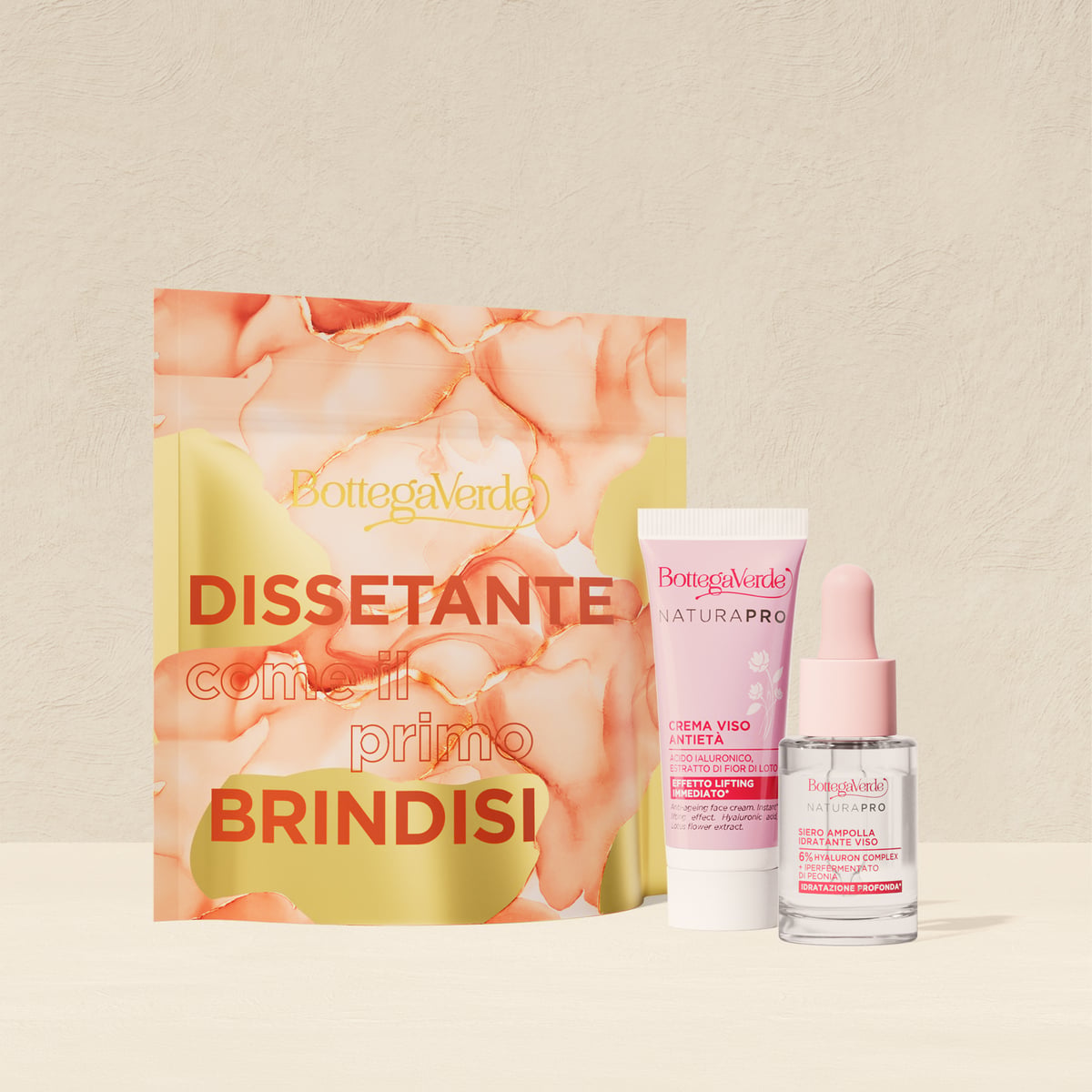 Moisturizing face serum set