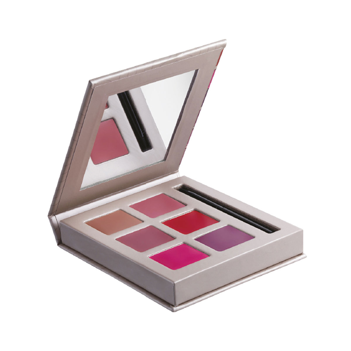 Lip Palette with Argan Oil and Shea Butter (0.75 ml x 6)