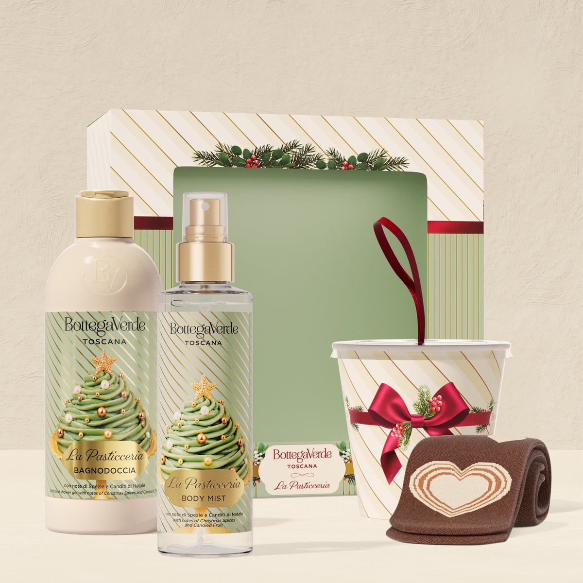 La Pasticceria Christmas Spices and Candied Fruit Gift Set