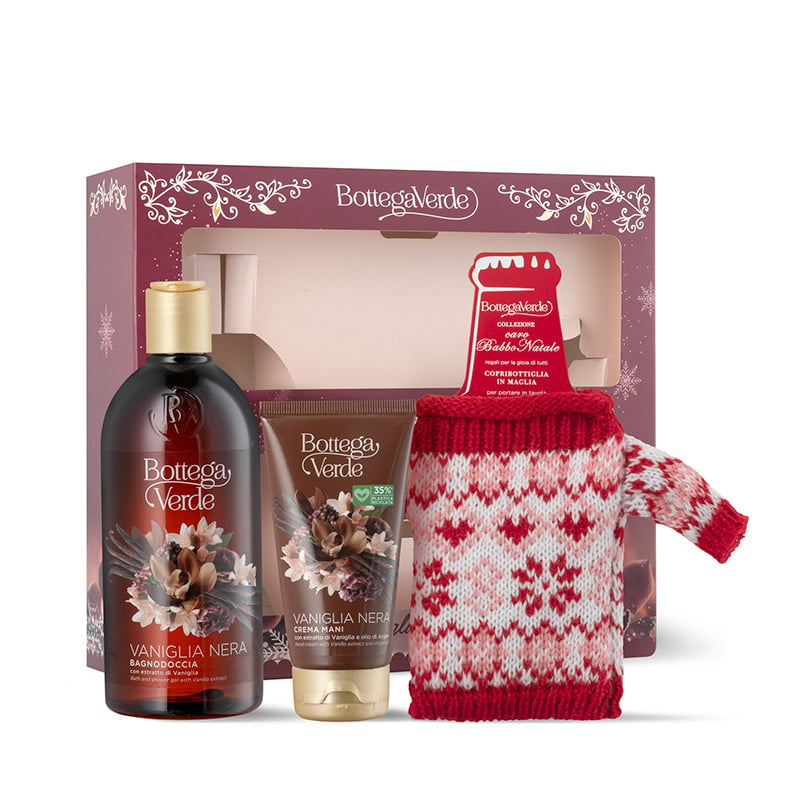 Vaniglia Nera Knitted Bottle Cover Christmas Gift