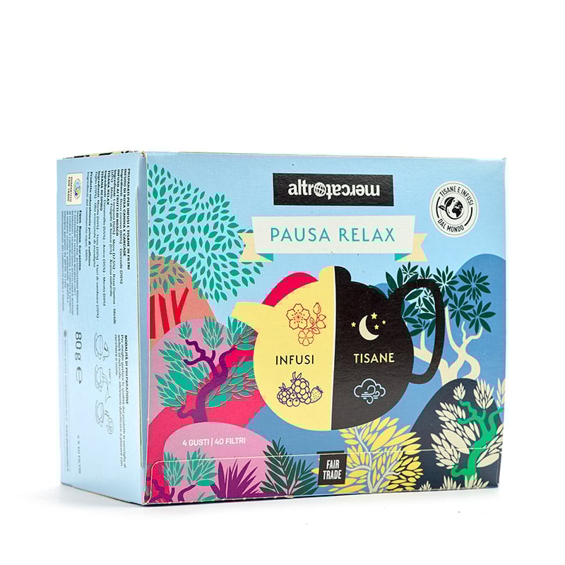 ALTROMERCATO -Infusi e tisane selezione Pausa relax
