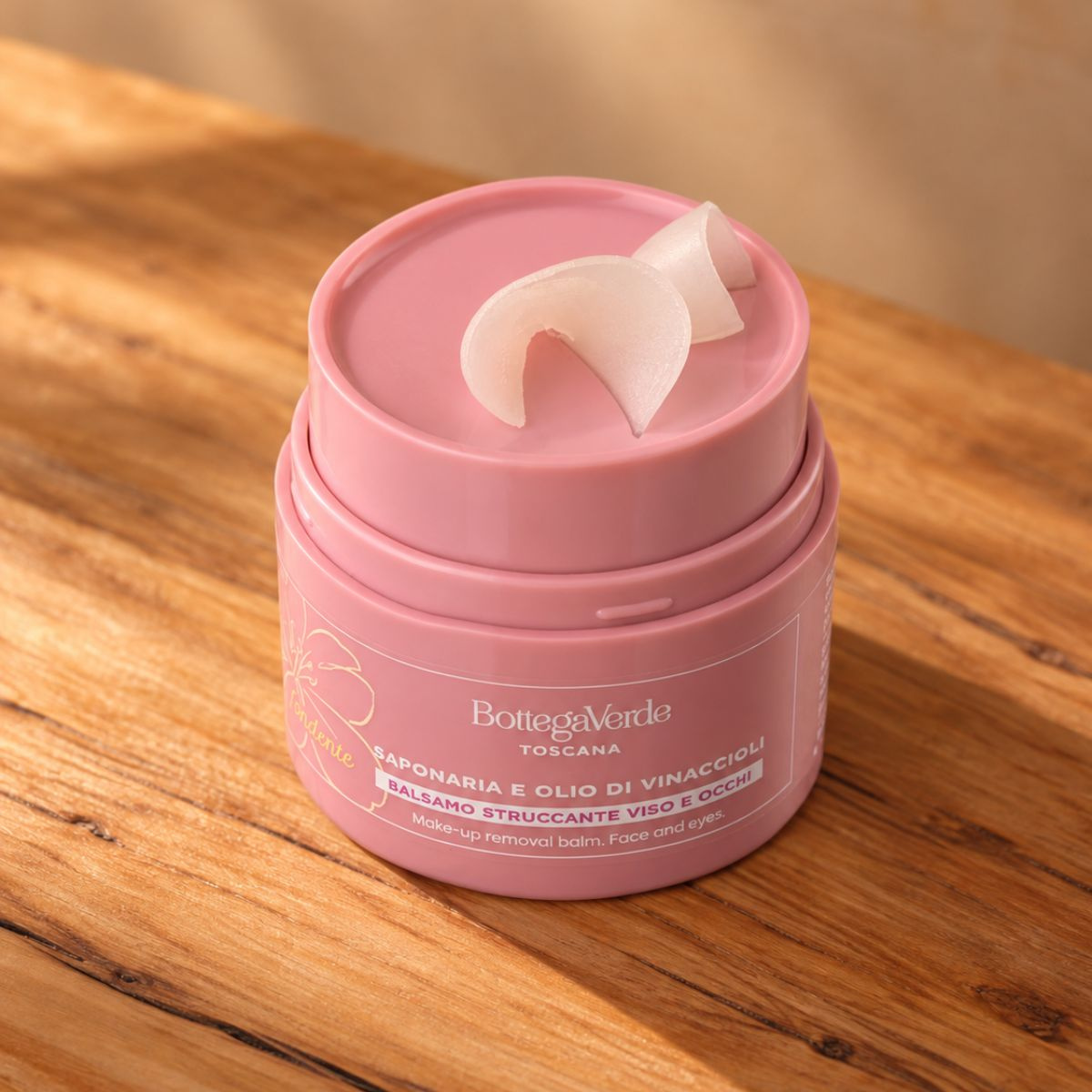 SAPONARIA AND GRAPE-SEED OIL - Make-up removal balm - face and eyes - melting (45 ml)