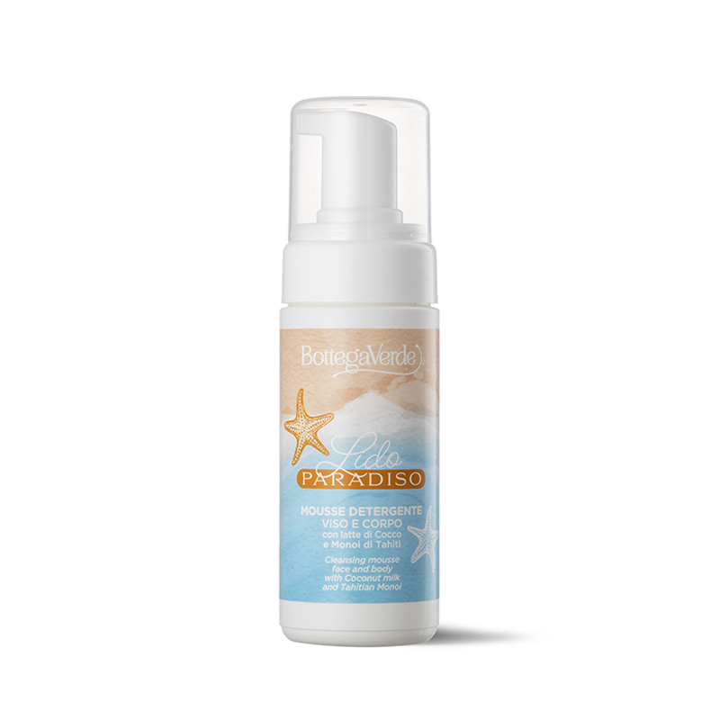 Lido Paradiso - Cleansing Mousse - face and body - with Coconut Milk and Tahitian Monoi (100 ml)