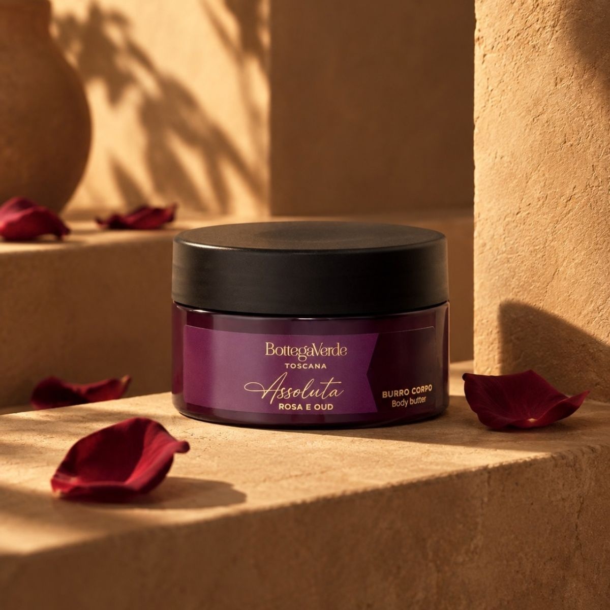 Assoluta - Rosa e Oud - Firming body butter (200 ml)
