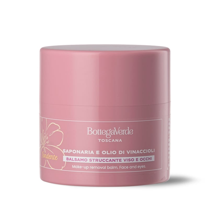 SAPONARIA AND GRAPE-SEED OIL - Make-up removal balm - face and eyes - melting (45 ml)