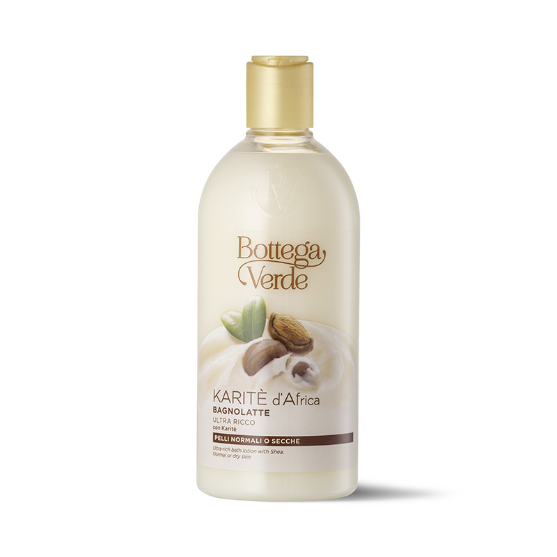 Karitè d'Africa - Ultra-rich bath lotion with Shea extract (400 ml) - Normal or dry skin