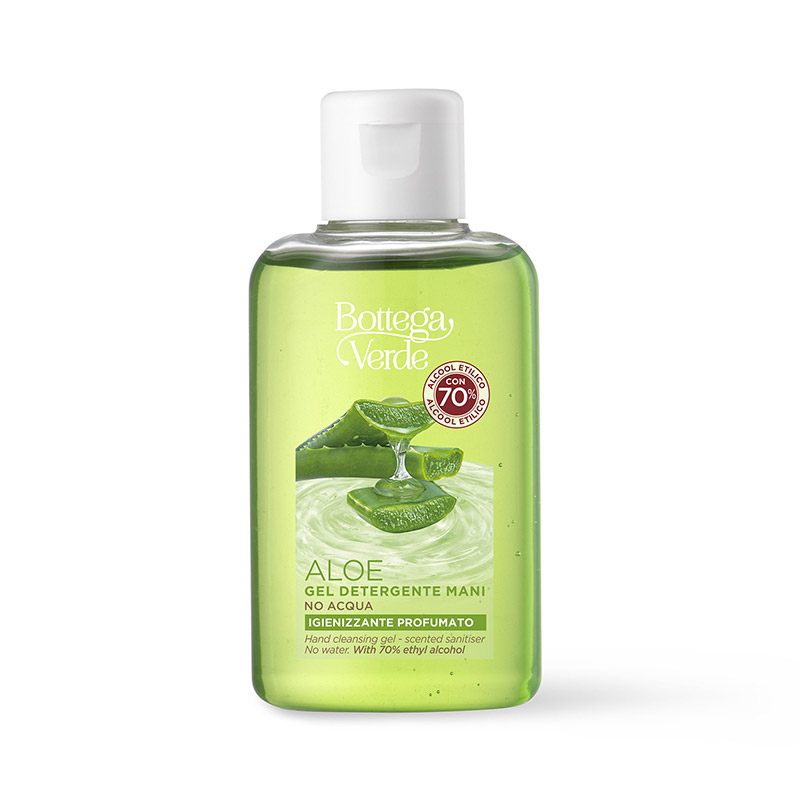 ALOE - Hydroalcoholic gel - hand wash (100 ml) - hygienising and scented