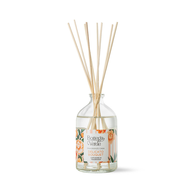 Fragranze Casa - Delicato Bouquet - Difusor de Fragancia con notas de Bergamota y Clavel (100 ml)