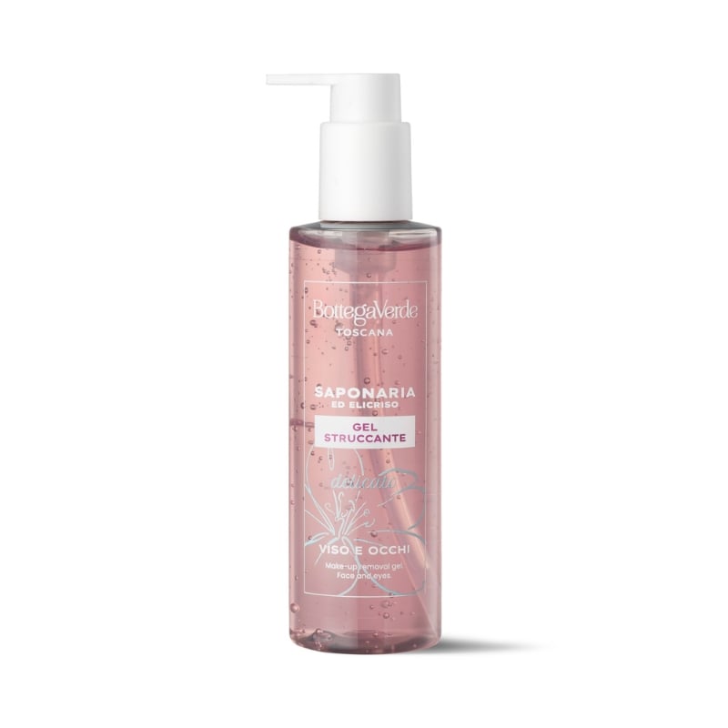 SAPONARIA AND HELICHRYSUM - Make-up removal gel - face and eyes - delicate (200 ml)