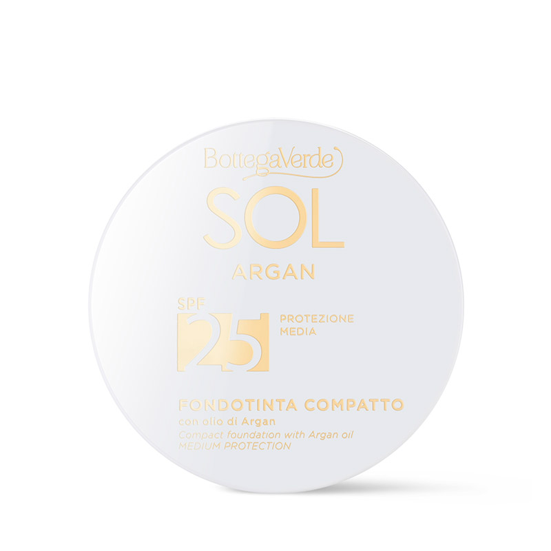 SOL Argan - Compact foundation with Argan oil, SPF25 (9 ml)