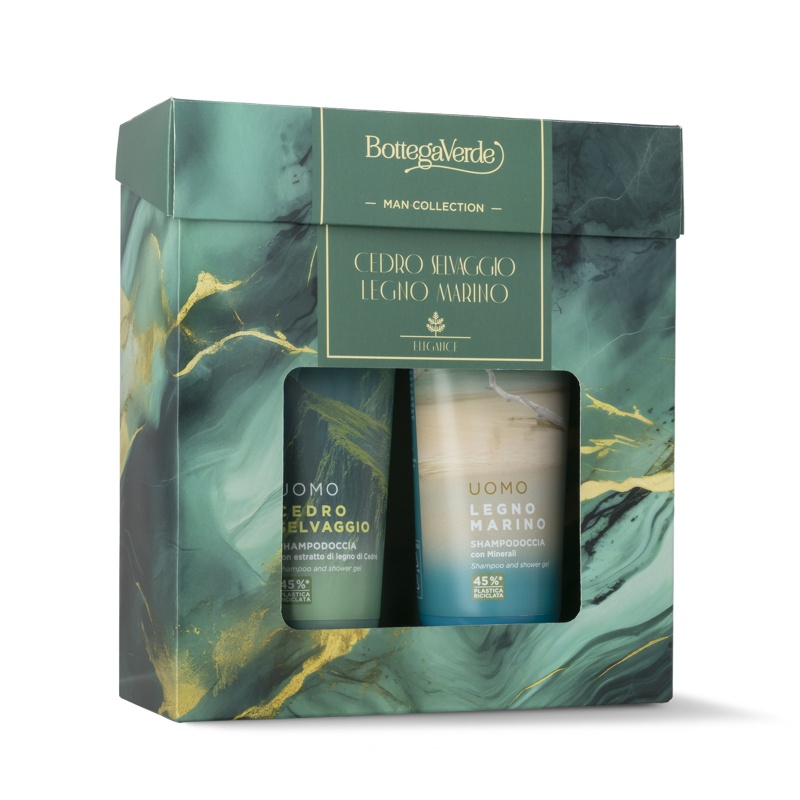 Legno Marino and Cedro Selvaggio Bath Kit