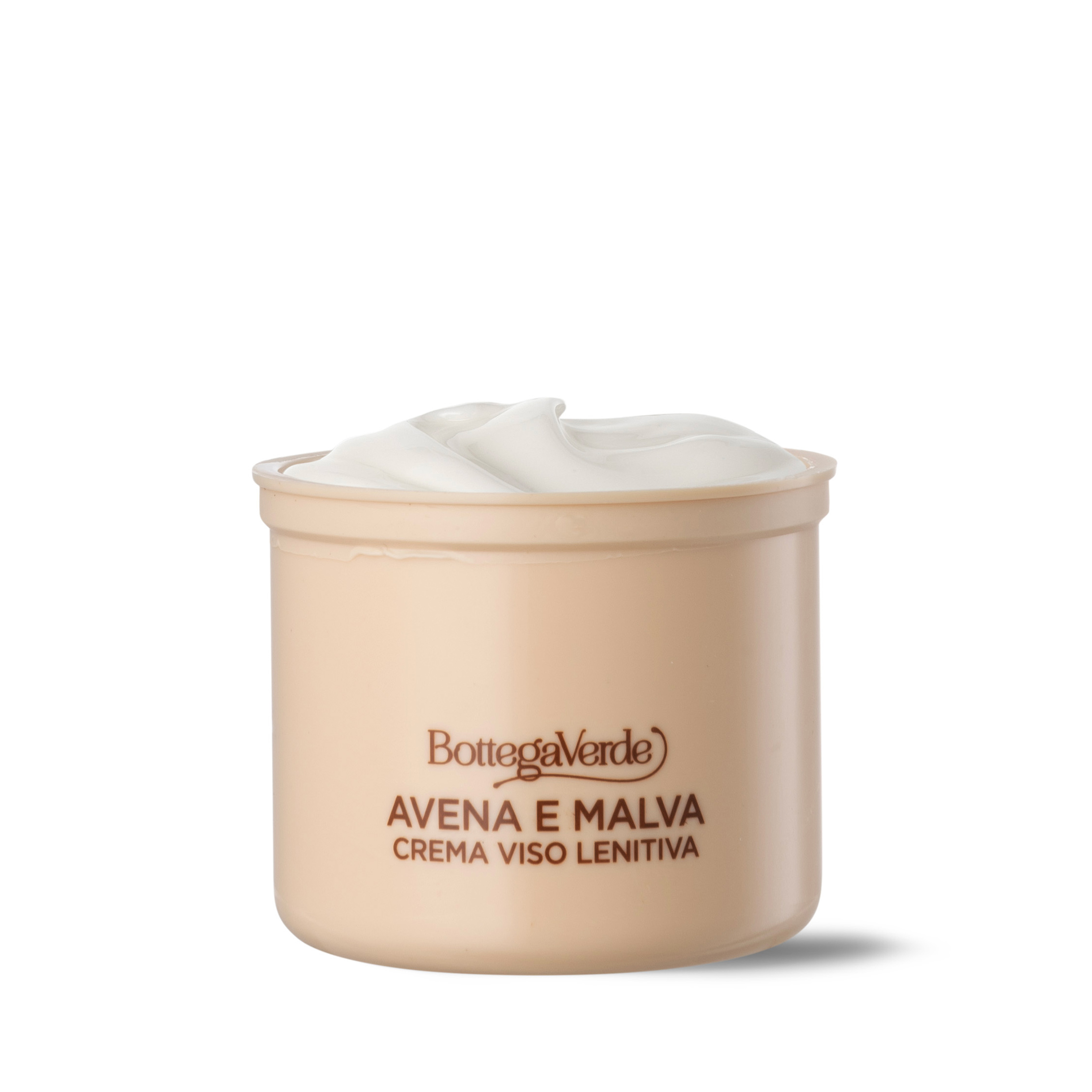 Avena e Malva - Crema viso - ricarica - lenitiva protettiva - con estratti iperfermentati di Avena e Malva - pelli delicate o sensibili