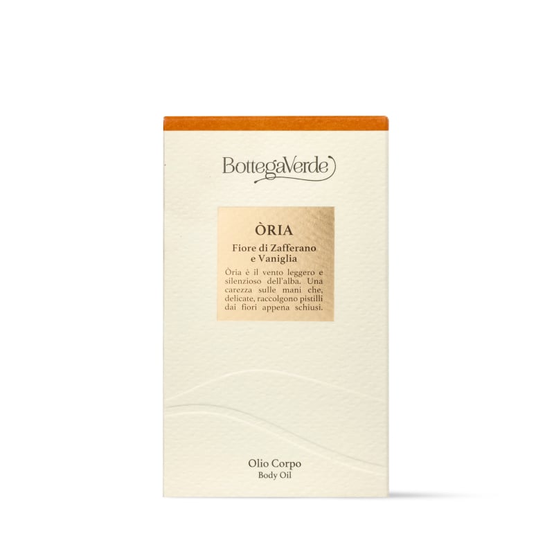 Òria - FIORE DI ZAFFERANO E VANIGLIA - Olio corpo