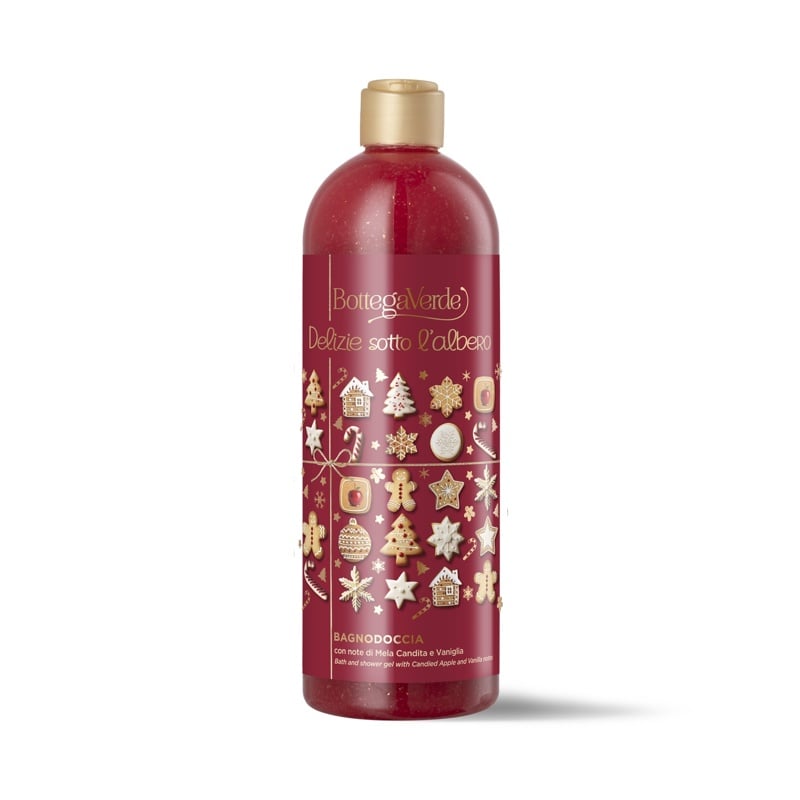 Bath and shower gel with candied Apple and Vanilla notes (750 ml)