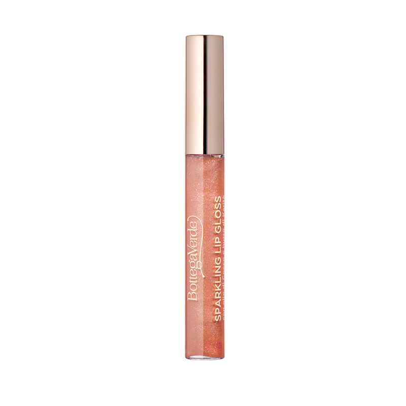Sparkling Lipgloss con olio di Cocco e burro di Karitè - albicocca