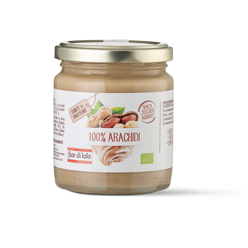 FIOR DI LOTO Crema di Arachidi tostate bio