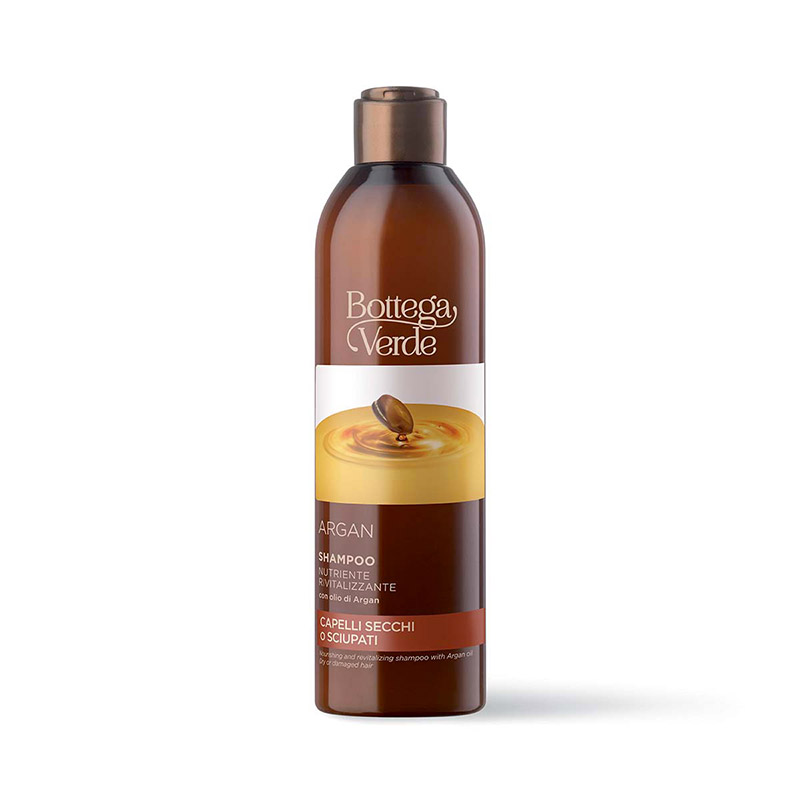 Image of Argan - Shampoo nutriente, rivitalizzante - con olio di Argan- capelli secchi o sciupati